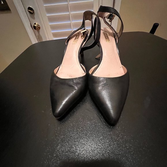 louise et cie claire ankle strap flat